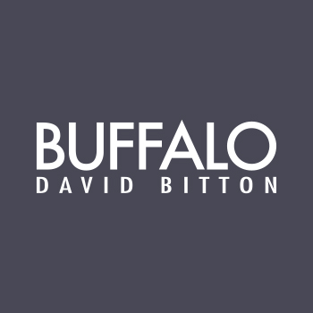 Buffalo David Bitton white and black logo